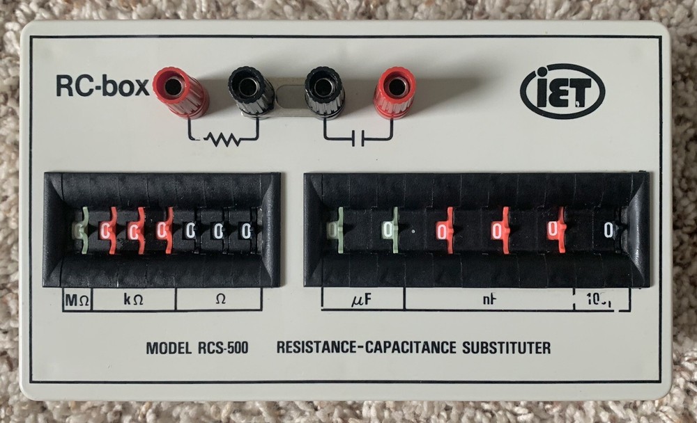 IET RC-Box RCS-500 Resistance-Capacitance Substituter