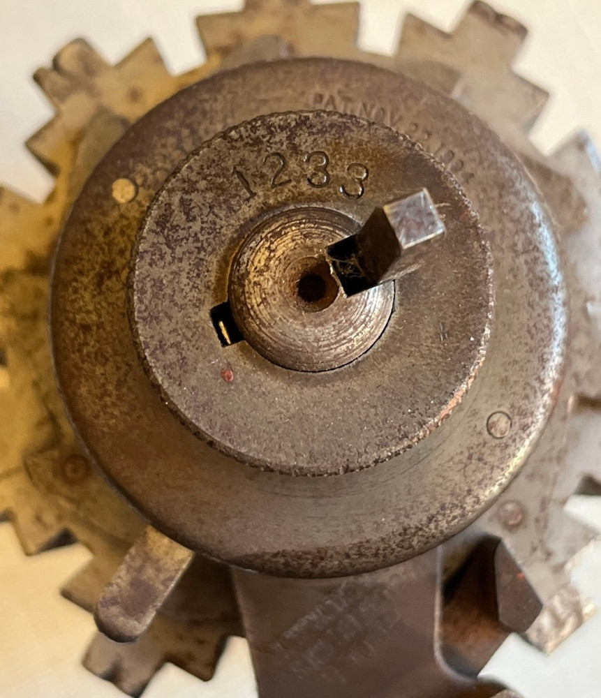 Hoole Machine & Engraving Works 6 Digit Numbering Machine Part No 1233