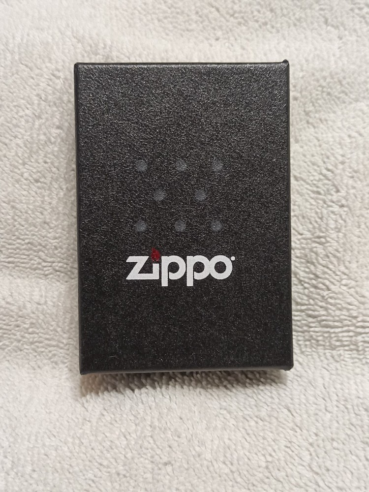 Zippo "Regular Black Matte" Pocket Lighter - Brand New