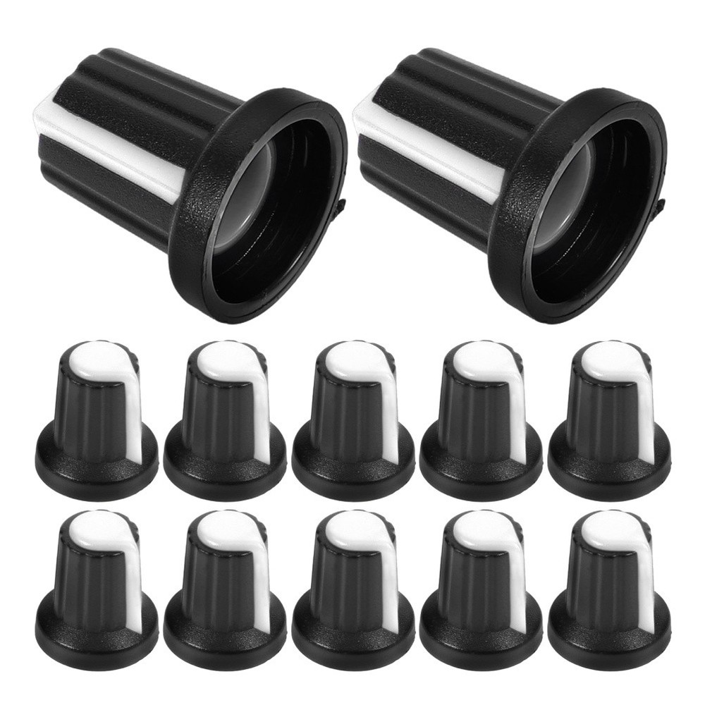 20 Pcs Potentiometers Knob Instrument Volume Knobs Amp Adjustment