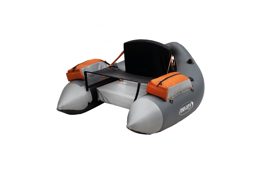 Outcast Fish Cat 4 Deluxe LCS - Gray - Float Tube