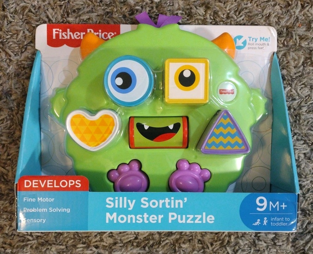 Fisher-Price Silly Sortin' Monster Puzzle