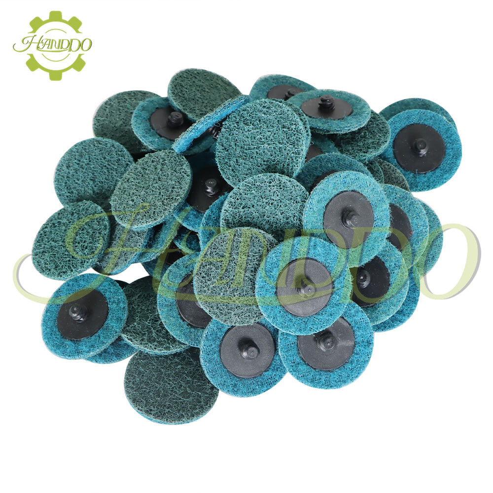 50Pcs 2" Fine Surface Conditioning Discs Roll Lock Die Grinder Sanding Pads New