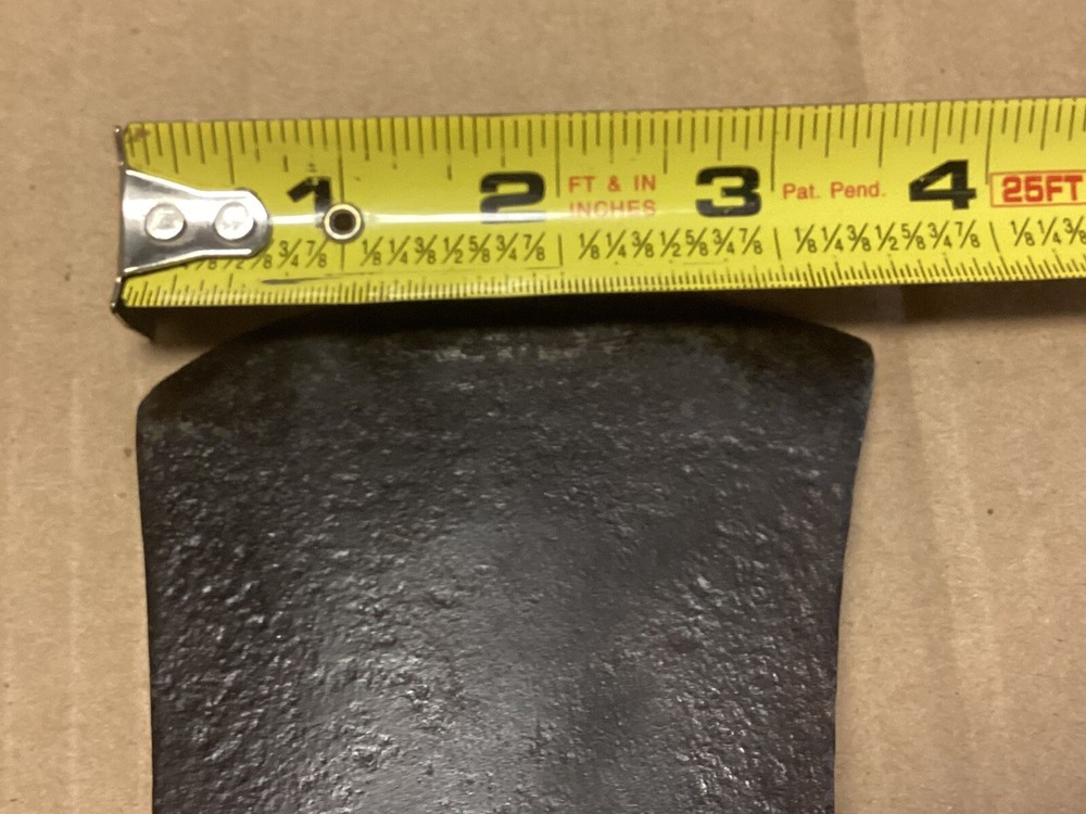 Vintage Axe Head Tempered