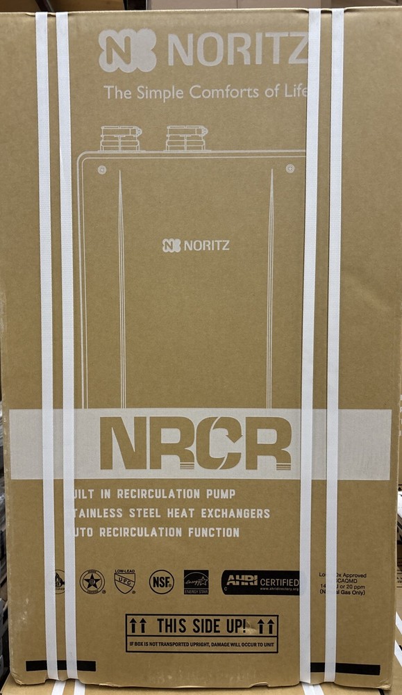 Noritz Tankless Water Heater, Liquid Propane         NRCR92DV