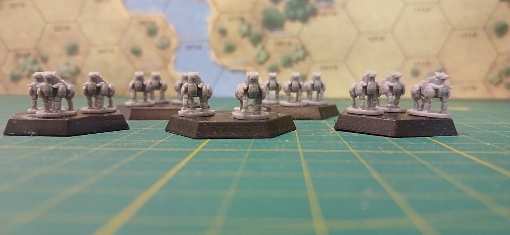 Buraq Battle Armor, battletech game miniatures