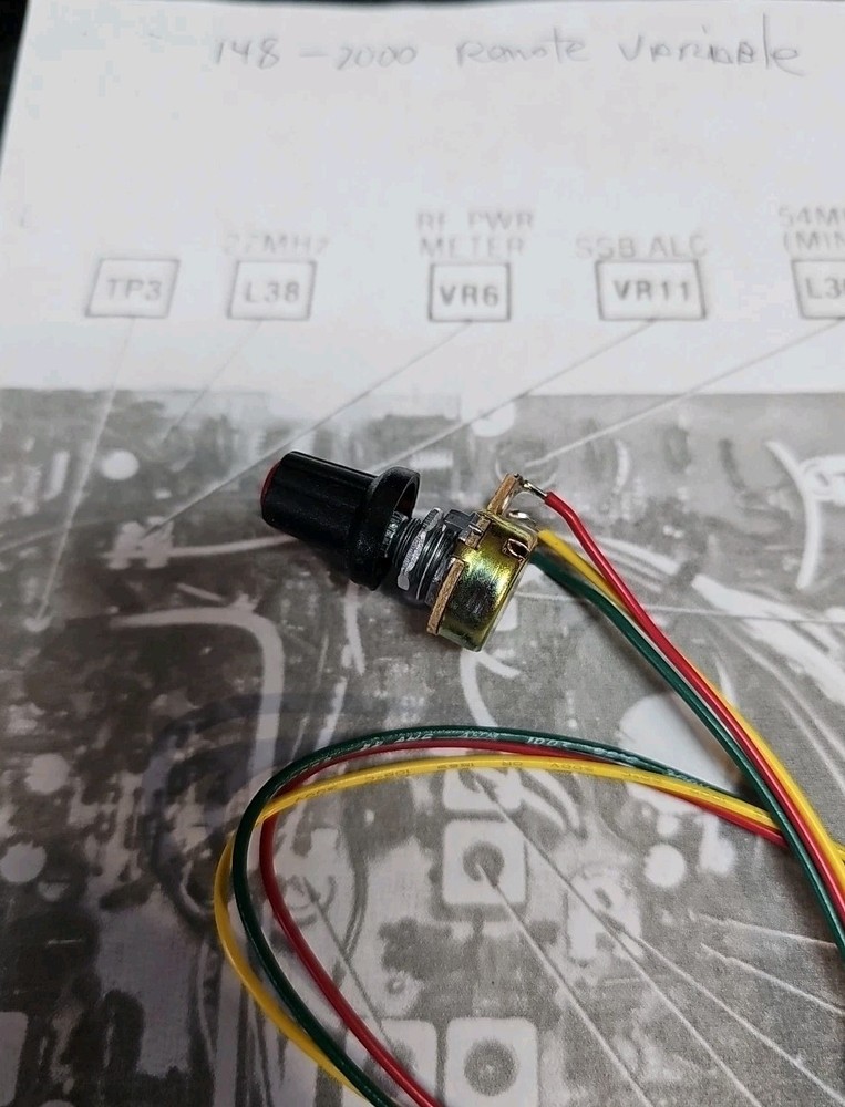 Cobra 148 or cobra 2000 CB remote variable power kit