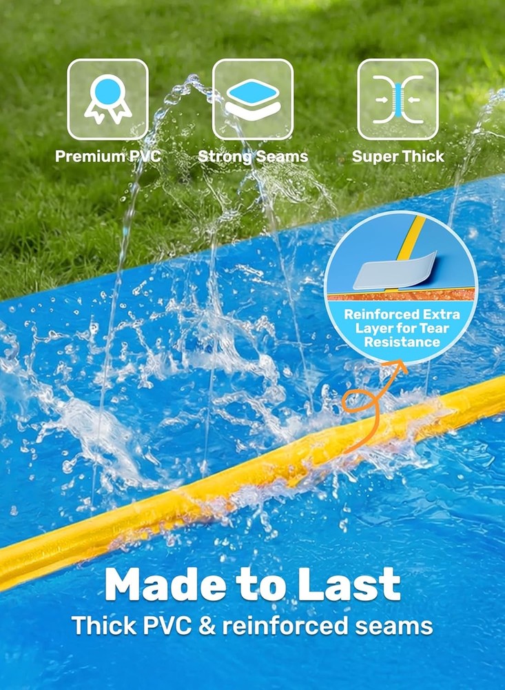 Backyard Water Slide 30ft x 6ft Sloosh