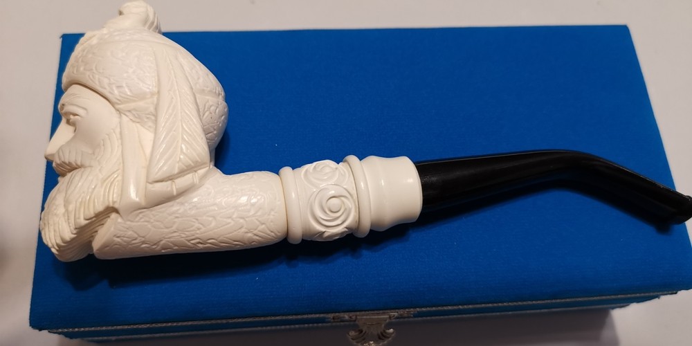 NEW High Quality Meerschaum Pipe With Box
