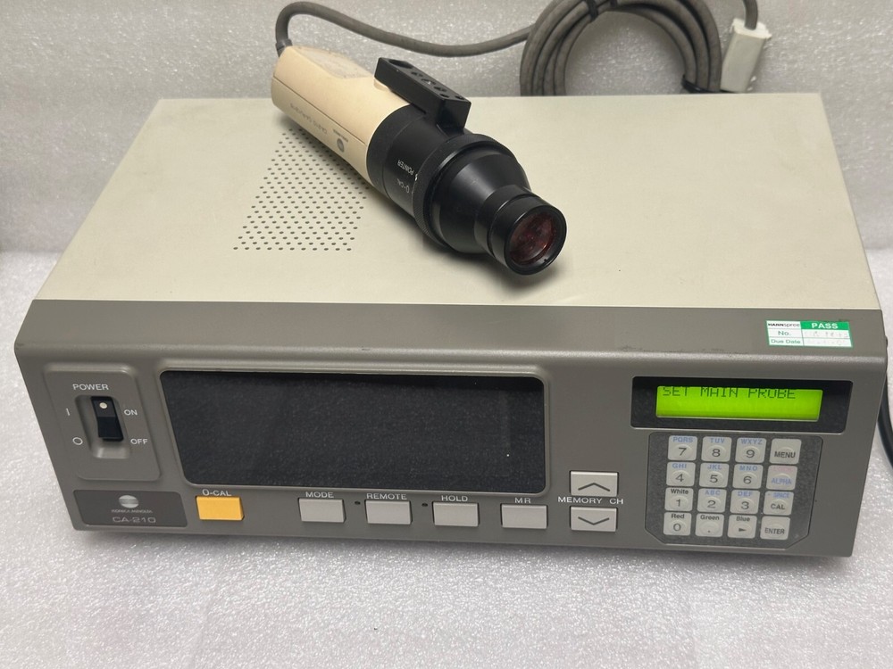 AS IS - KONICA MINOLTA CA-210 Display Color Analyzer with probe *untested unit*