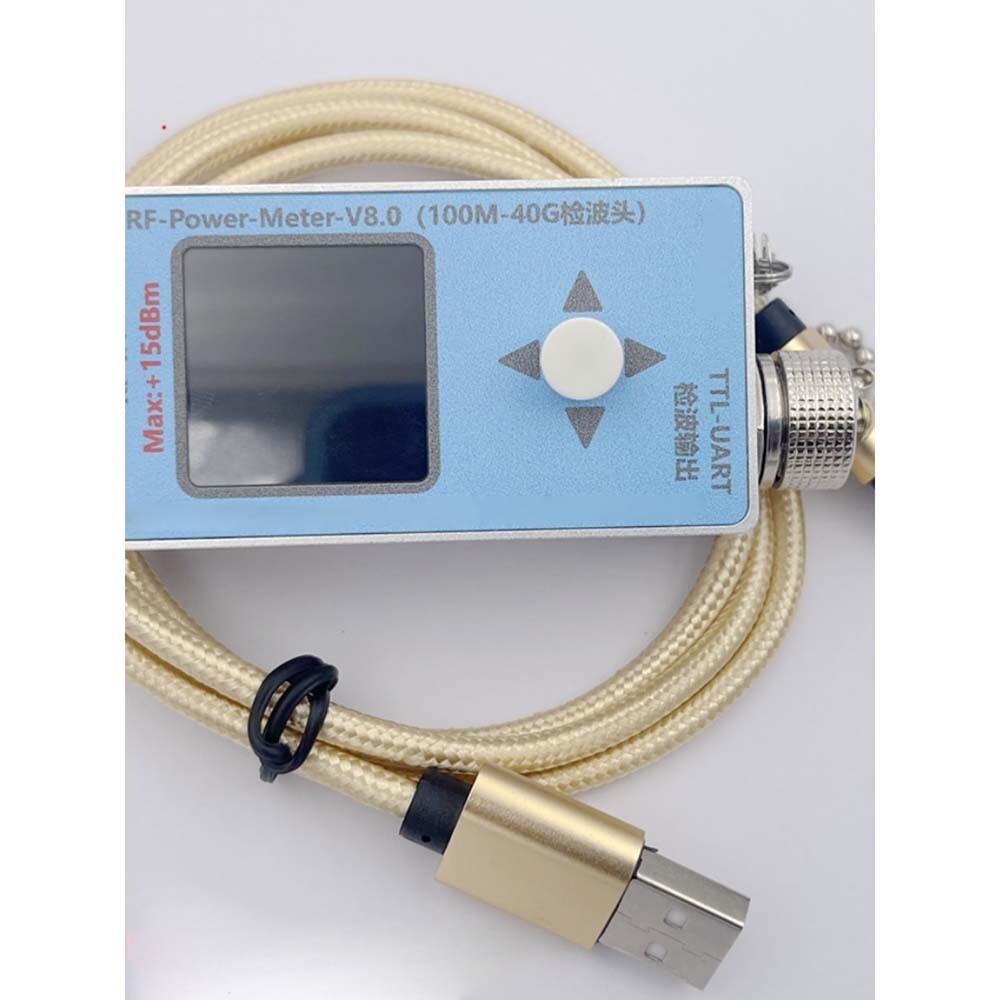 High Performance RF Power Meter 40GHz 1.3-in TFT Display with Type-C Cable