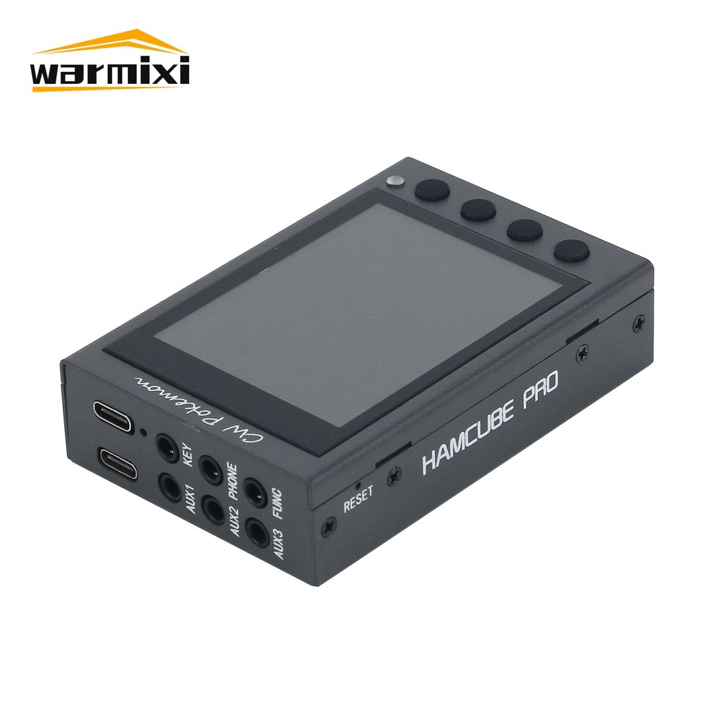 HAMCUBE PRO HAM CW Trainer Morse Code Trainer w/ 2.8" Screen English Decoding wa