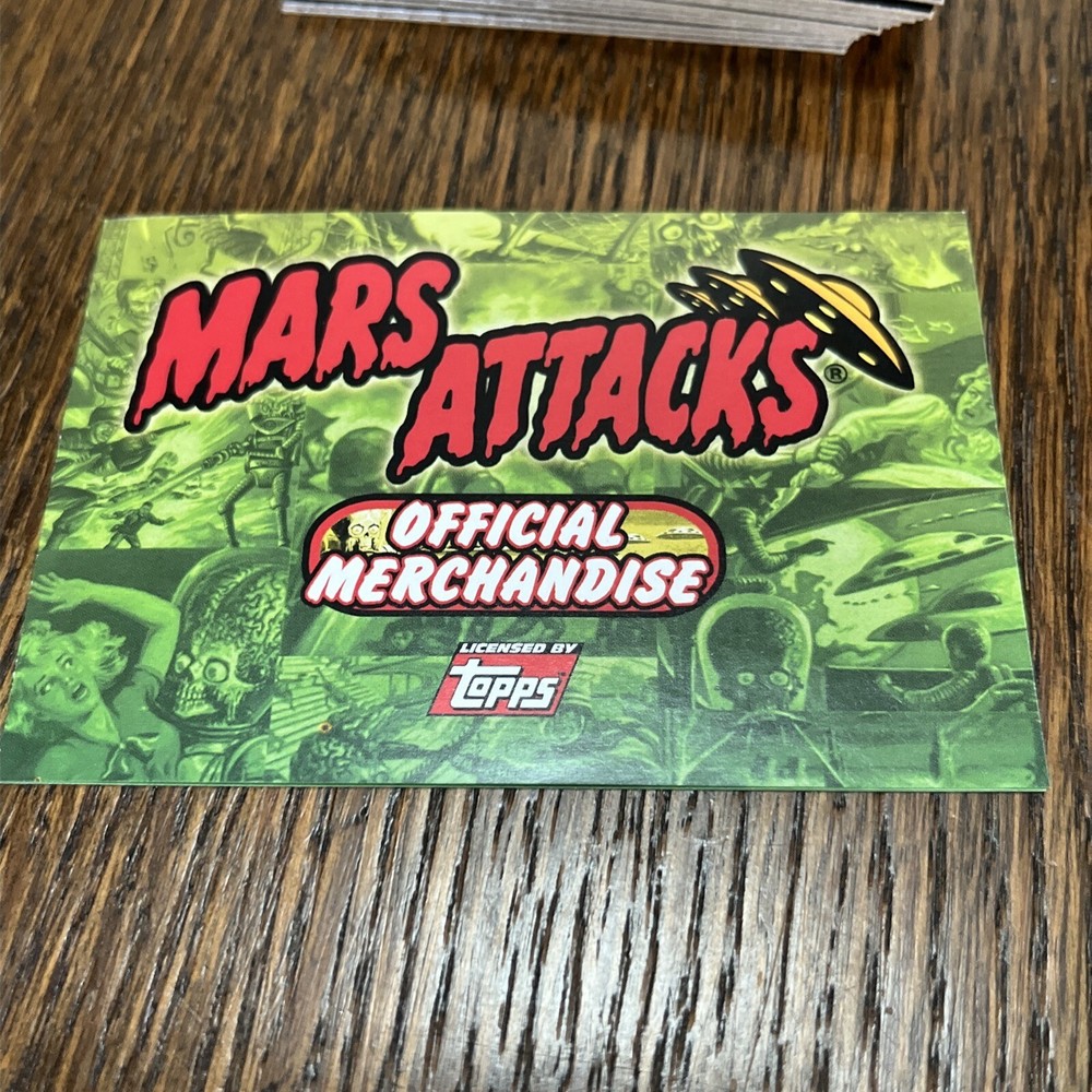 2012 MARS ATTACKS HERITAGE 55 BASE 10 SCENES 15 UNIVERSE 2 WRAPPERS 80 TOTAL