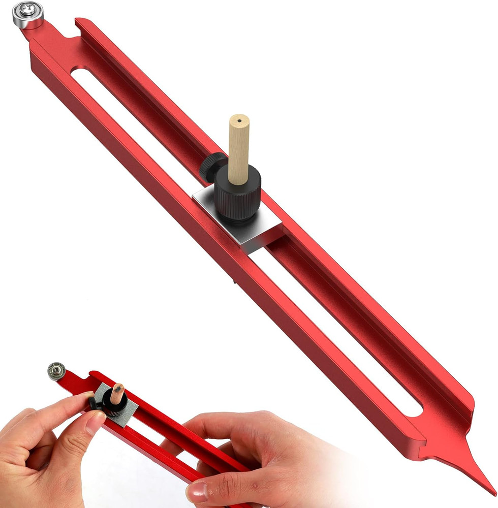 Precise Contour Scribe Tool Woodworking Profile Scribing Tool Ruler with Adju...