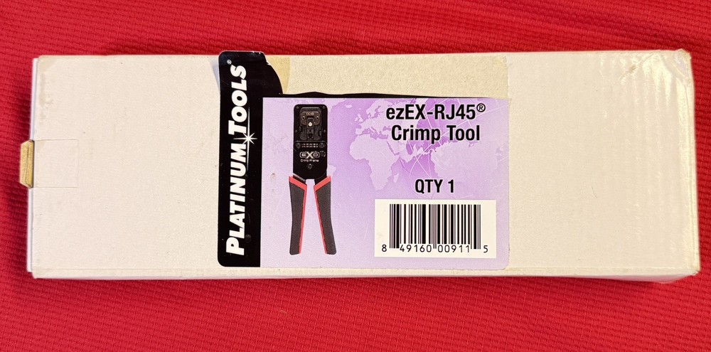 Platinum Tools EXO Crimp Frame ezEX-RJ45 Crimp Crimper Tool
