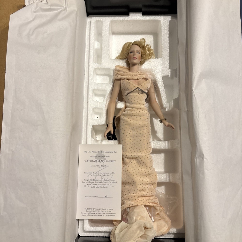 Edith Head Doll Collection Jane This Way Please Doll Robert Tonner