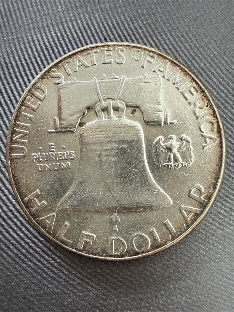 1953 P Franklin Half Dollar - Circulated - 90% Silver