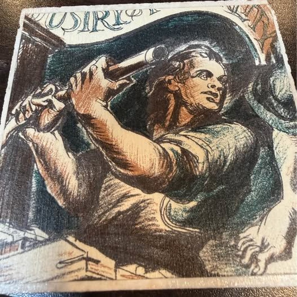 Coasters with vintage images