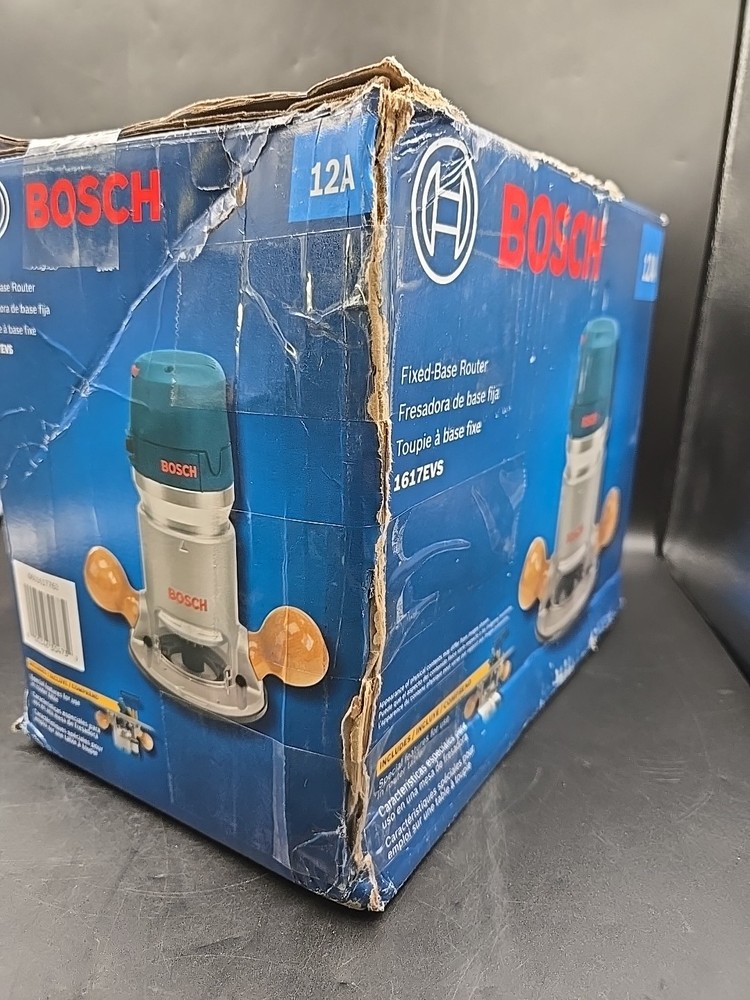 *READ* Bosch 1617EVS 2.25 HP Electronic Variable-Speed Fixed-Base Router