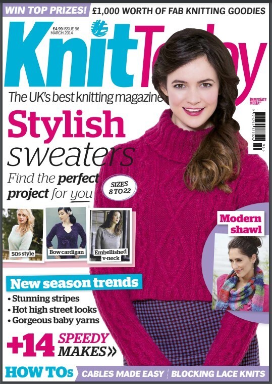 KNIT TODAY MAGAZINE 33 Unique Issue Collection On USB Flash Drive