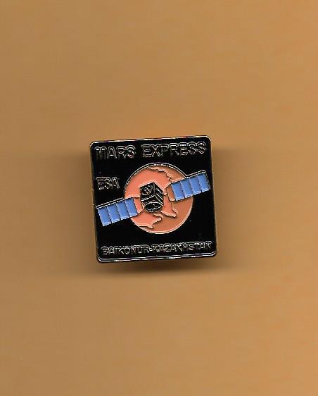 MARS EXPRESS ESA BAIKONUR KAZAKHSTAN     LAPEL PIN