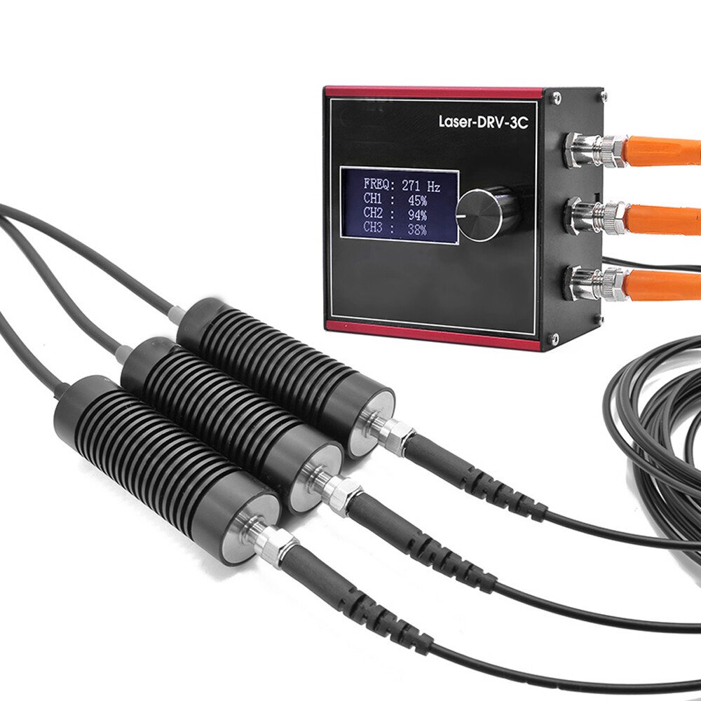 Fiber Laser Module Coupled Laser SMA Interface 5-30mW Experimental Accessories