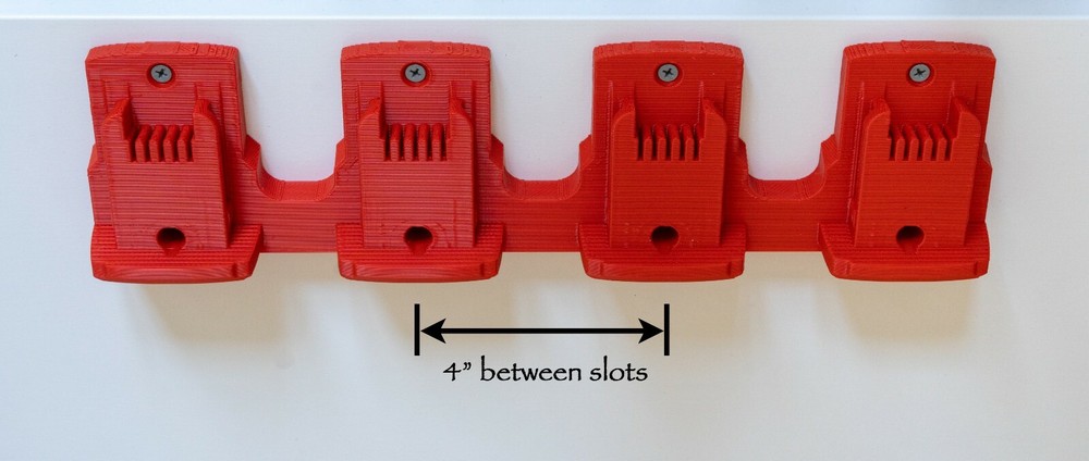 Milwaukee M18 Tools Mount / Holder / Rack - Original design