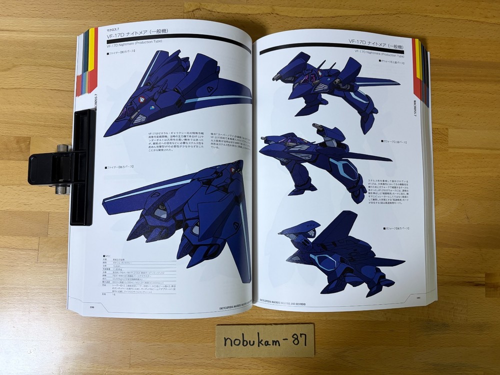Encyclopedia Macross Valkyrie & Destroid Art Book