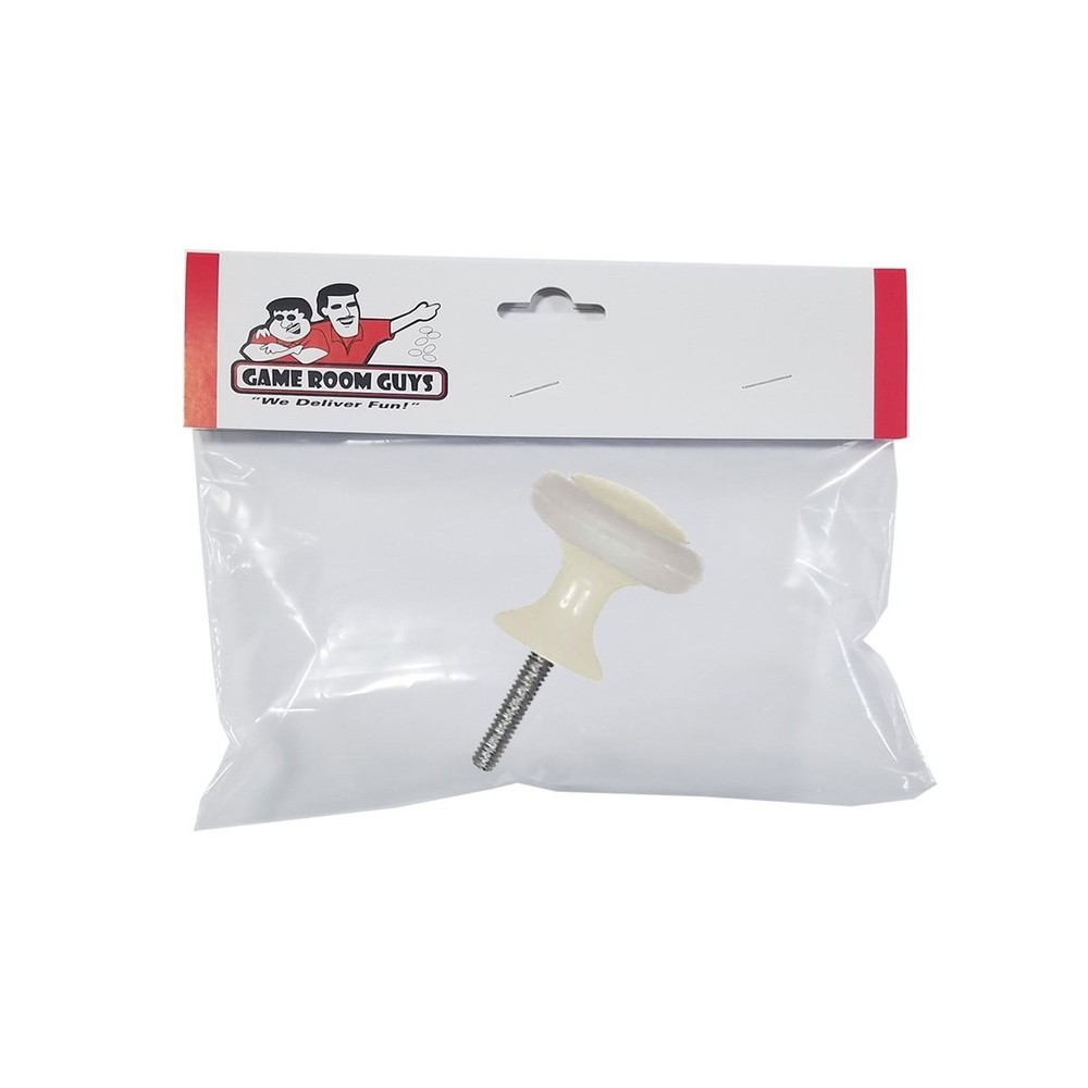 Small White Plastic Bumper Pool Post