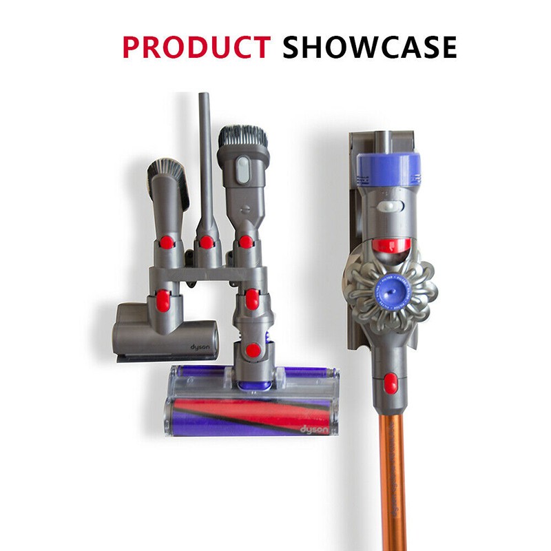 Wall Mount Accessory Tool Holder For Dyson V7 V8 V10 Attachment Storage Rack