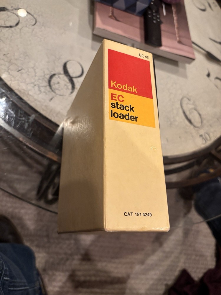 Kodak EC Carousel Stack Loader Slide Projectors Vintage Accessory in Box Paper