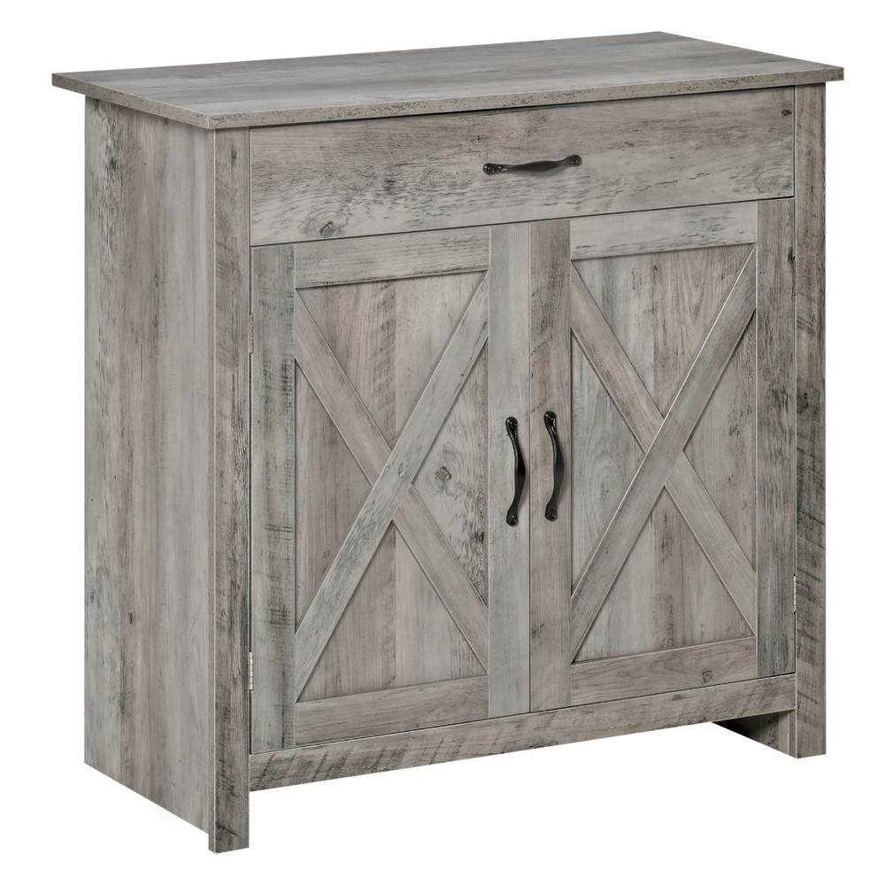 32" Accent Sideboard Buffet Storage Coffee Bar Table for Living Room Kitchen