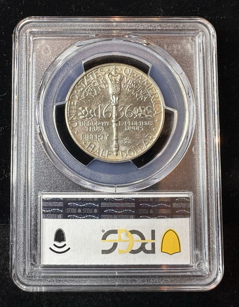 1936 NORFOLK COMMEMORATIVE HALF DOLLAR PCGS MS67