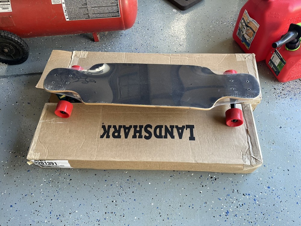 Landshark Island Style Longboard Yellow
