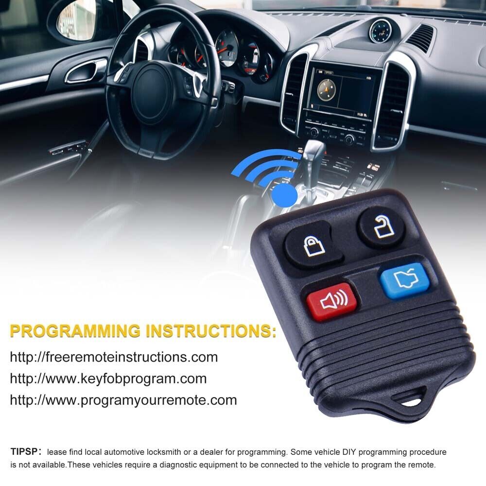 4-Button Remote Control Car Key Fob Clicker Transmitter For Ford Focus 2003-2014