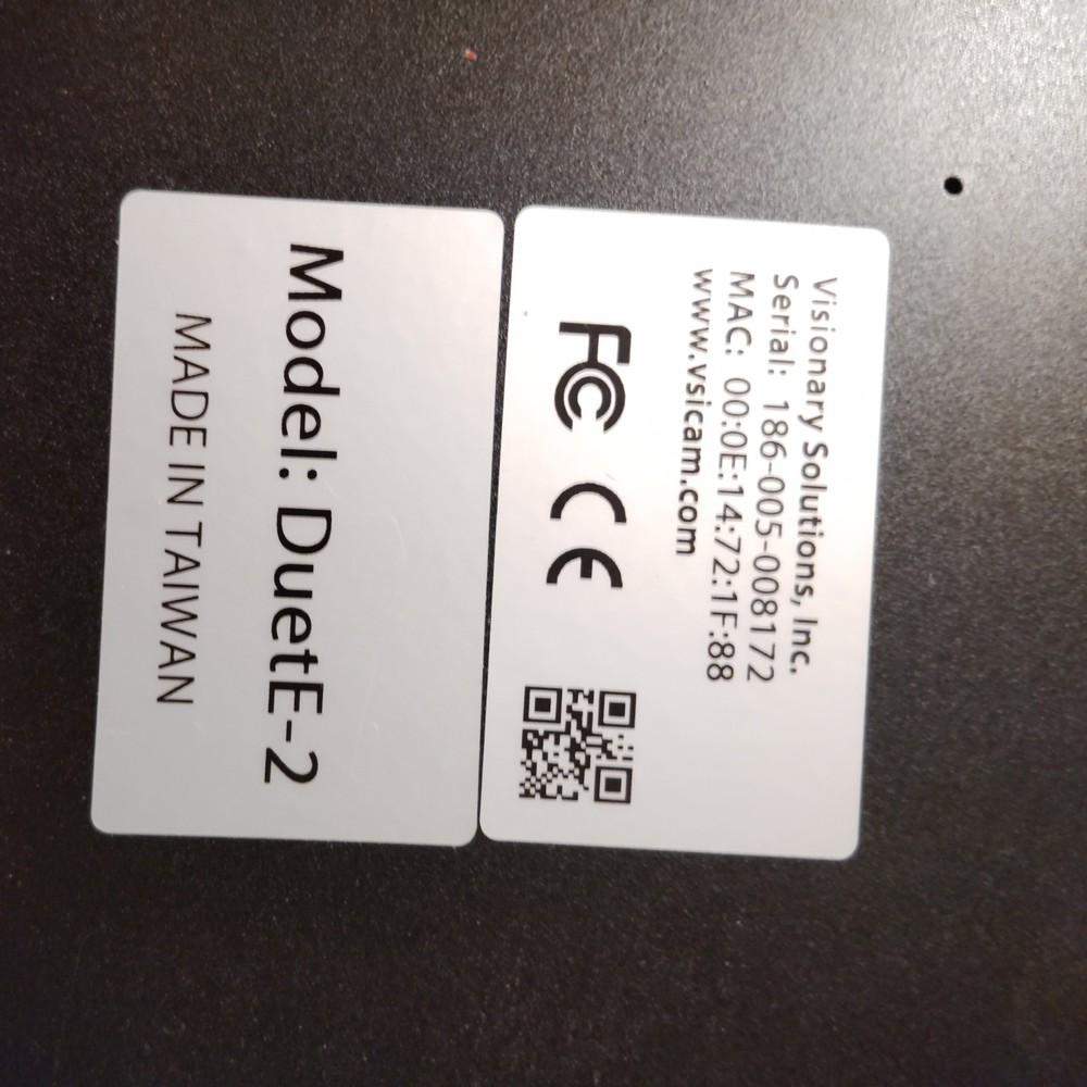 Visionary Solutions Network Audio Video PacketAV 4K-Encoder (DuetE-2)3 Available