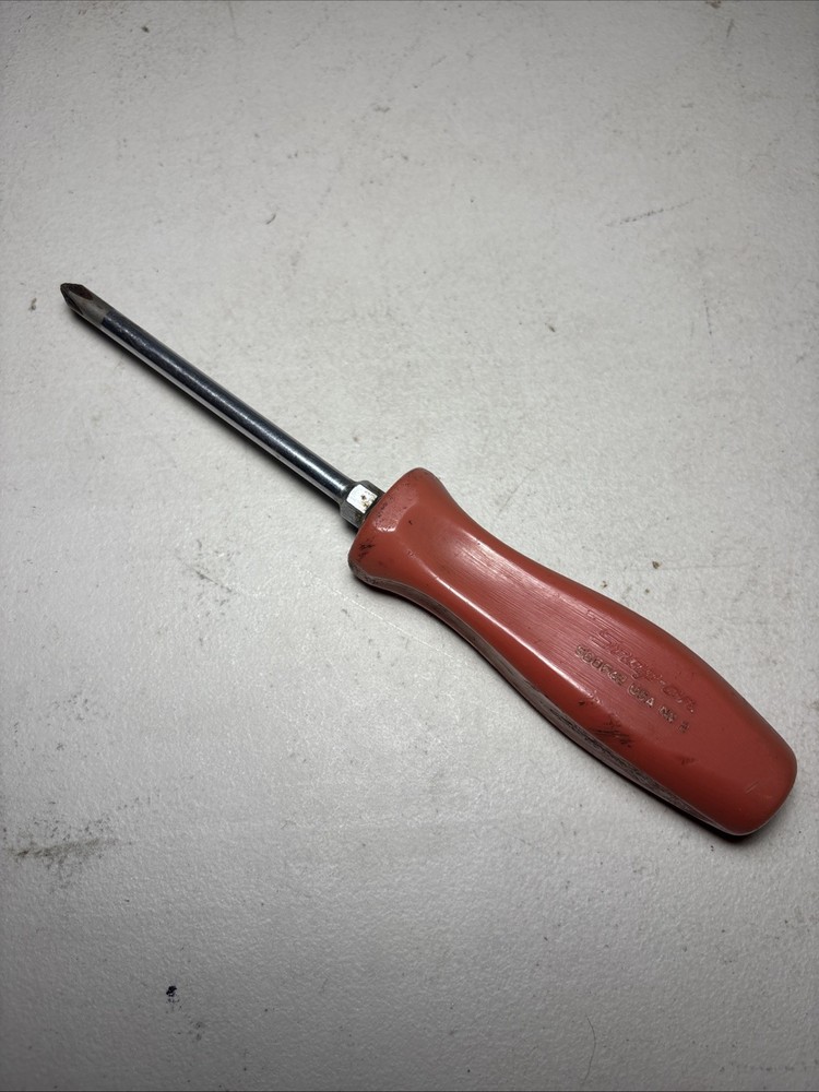 Snap On Tools SDDP42 Phillps Screwdriver No. 2 - Red Handle