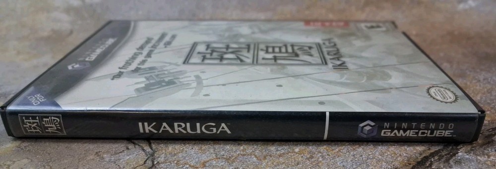 Ikaruga Case + Manual - Nintendo GameCube **SEE DESC**