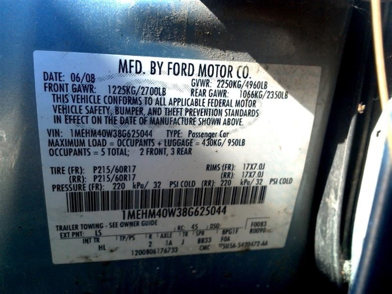 Glove Box Fits 08 Sable 3195805