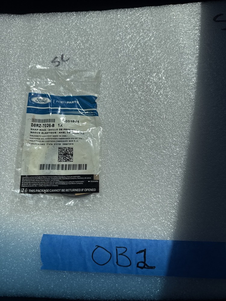 Genuine Ford Ring D8RZ-7026-B