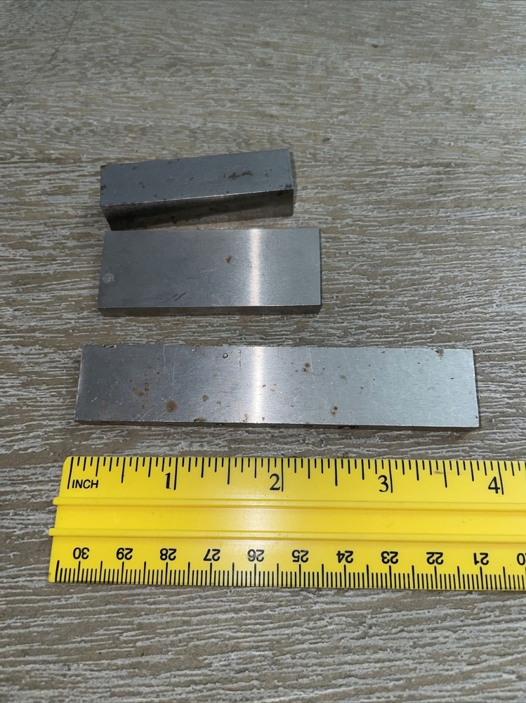 LOT OF 3 Unbranded Rectangular Machinist Lathe Bits