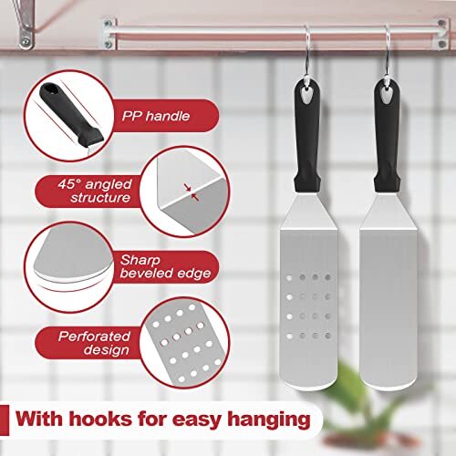 Griddle Accessories Kit Griddle Grill Tools Set for Blackstone Flat Top Utensils