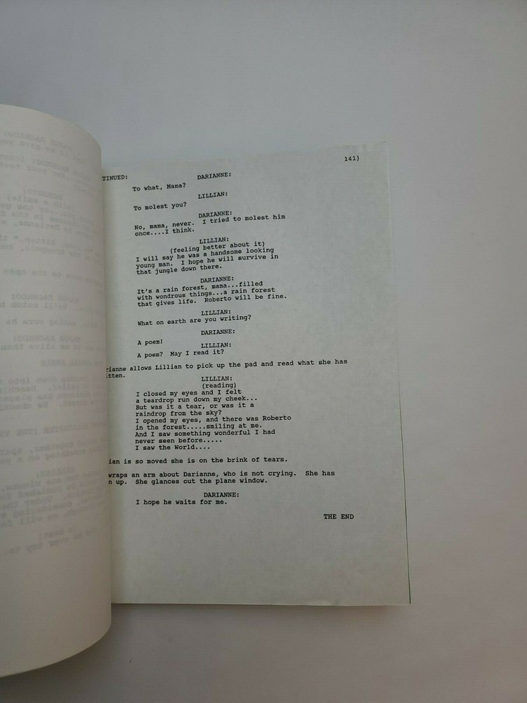 COME THE DAWN / David E. Durston 1980's Unproduced Movie Script Screenplay
