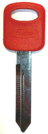 2 Pack - For Select Ford Uncut key blanks Red Molded Plastic Head H75PC 597638