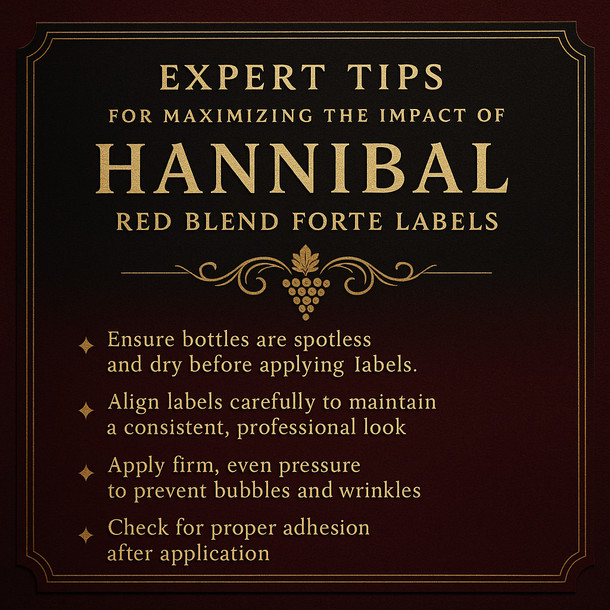 FWK Hannibal Red Blend Forte Labels