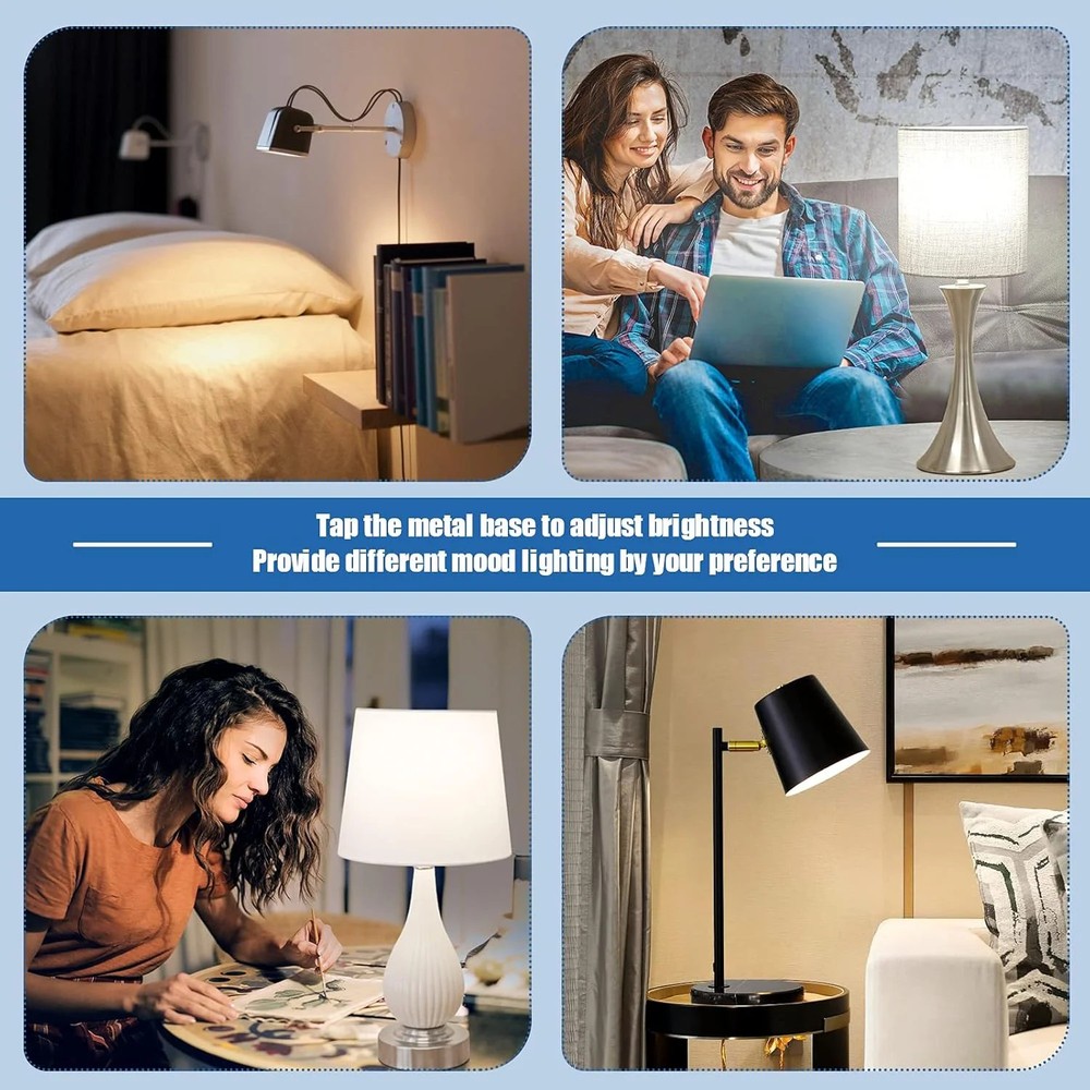 Touch Dimmer Switch 2 Pack, 3 Way Touch Control Modules, Replacement Sensor with