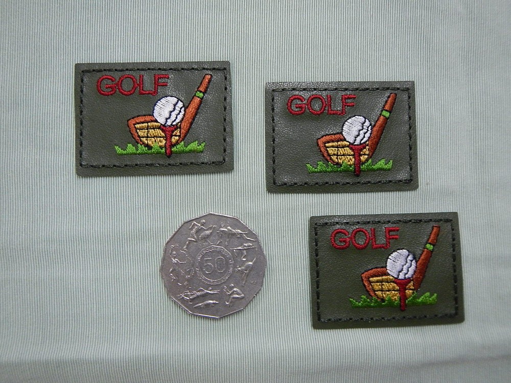 Golf Motif x3  (375)