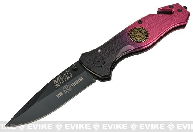 Mtech MX8029 Knives Folder Knife Stainless Xtreme Fire Department Tactical