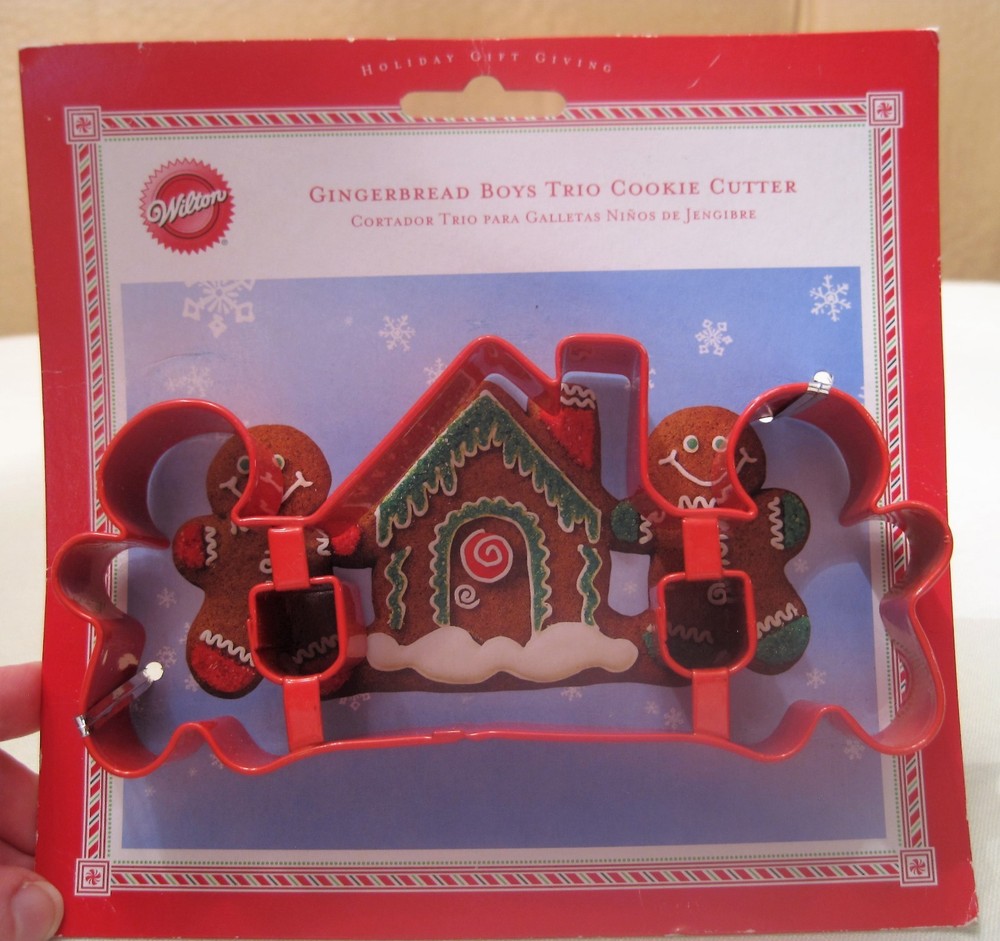 Wilton Trio Gingerbread Cookie Cutter