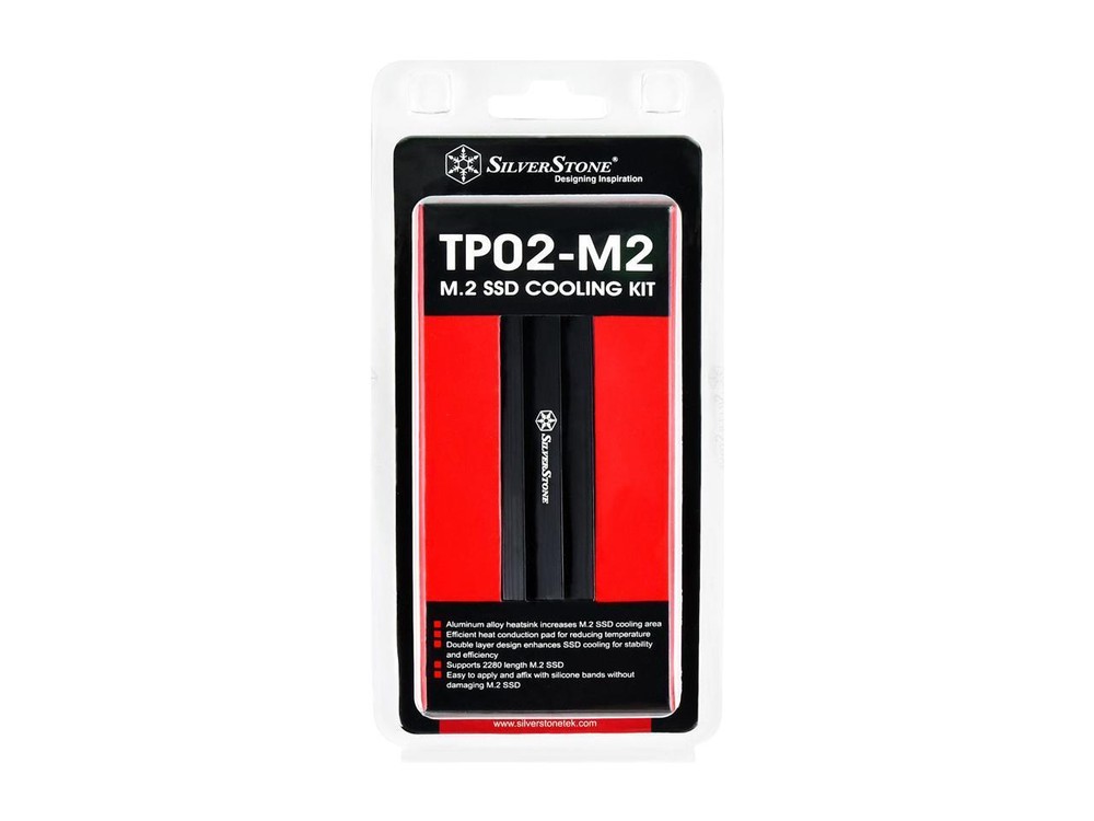 SilverStone SST-TP02-M2 M.2 SSD Cooling Kit